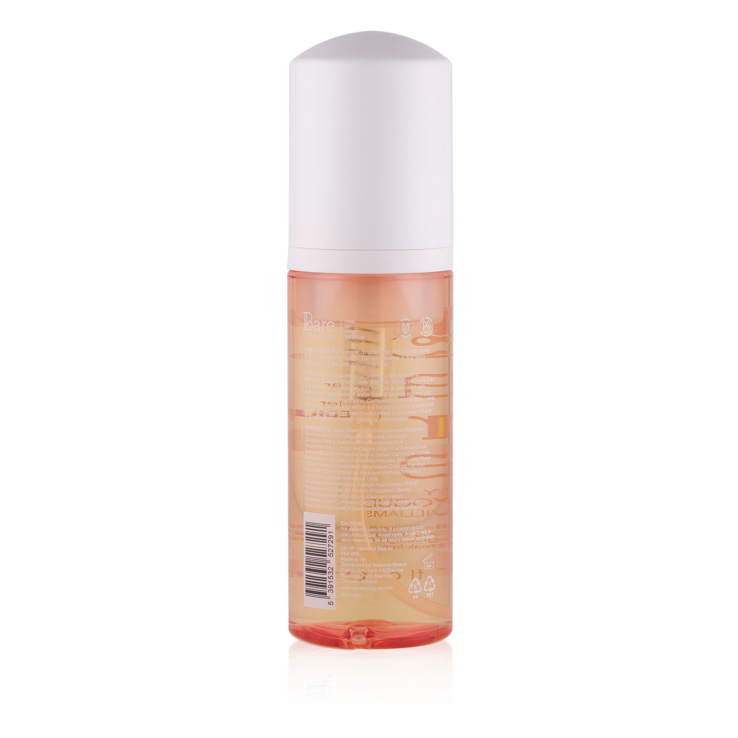 Clear Tan Water and Face Tanning Drops - Light/Medium
