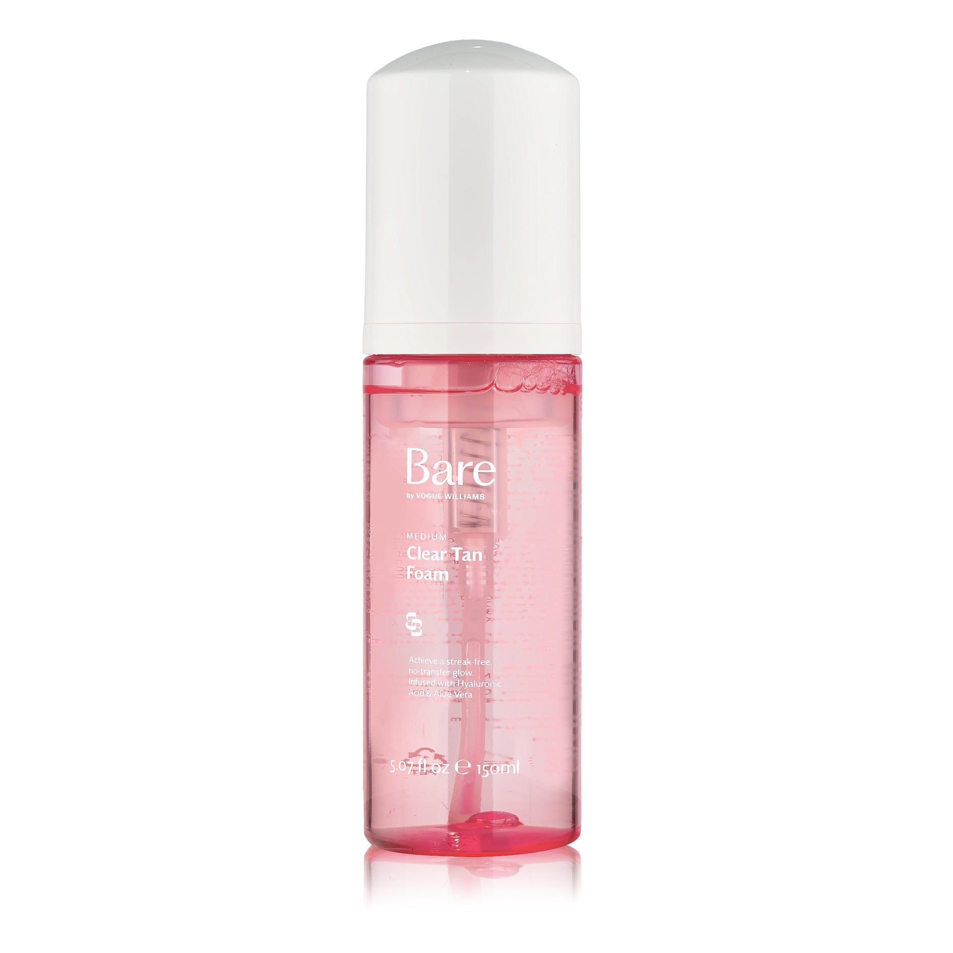 Clear Tan Water Bottle Front in Shade Medium Bare by Vogue