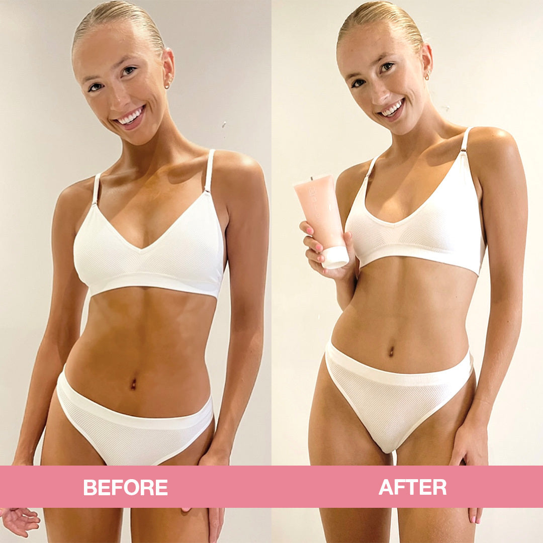 Before And After Express Tan Removal Gel