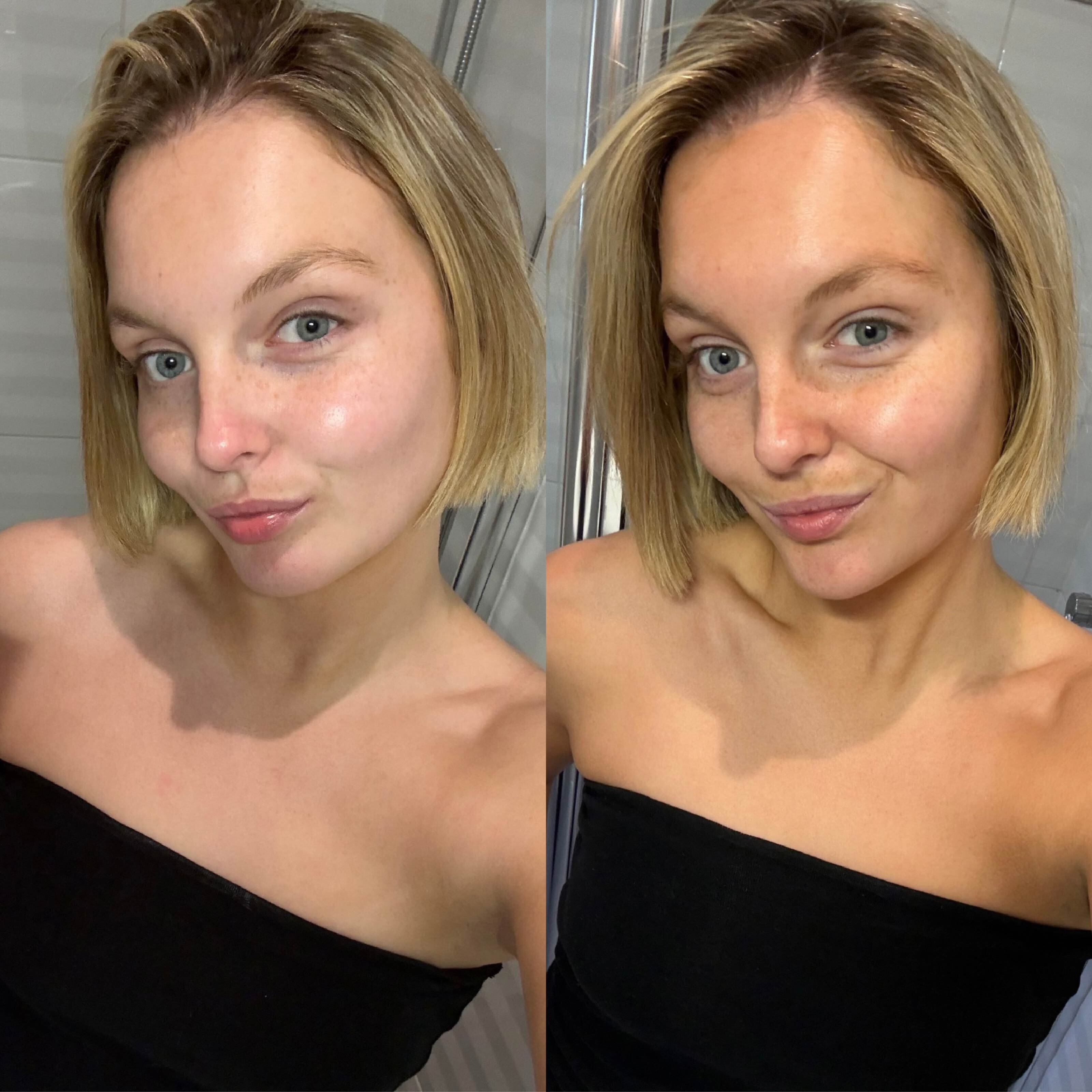 Gradual Tan Before and After