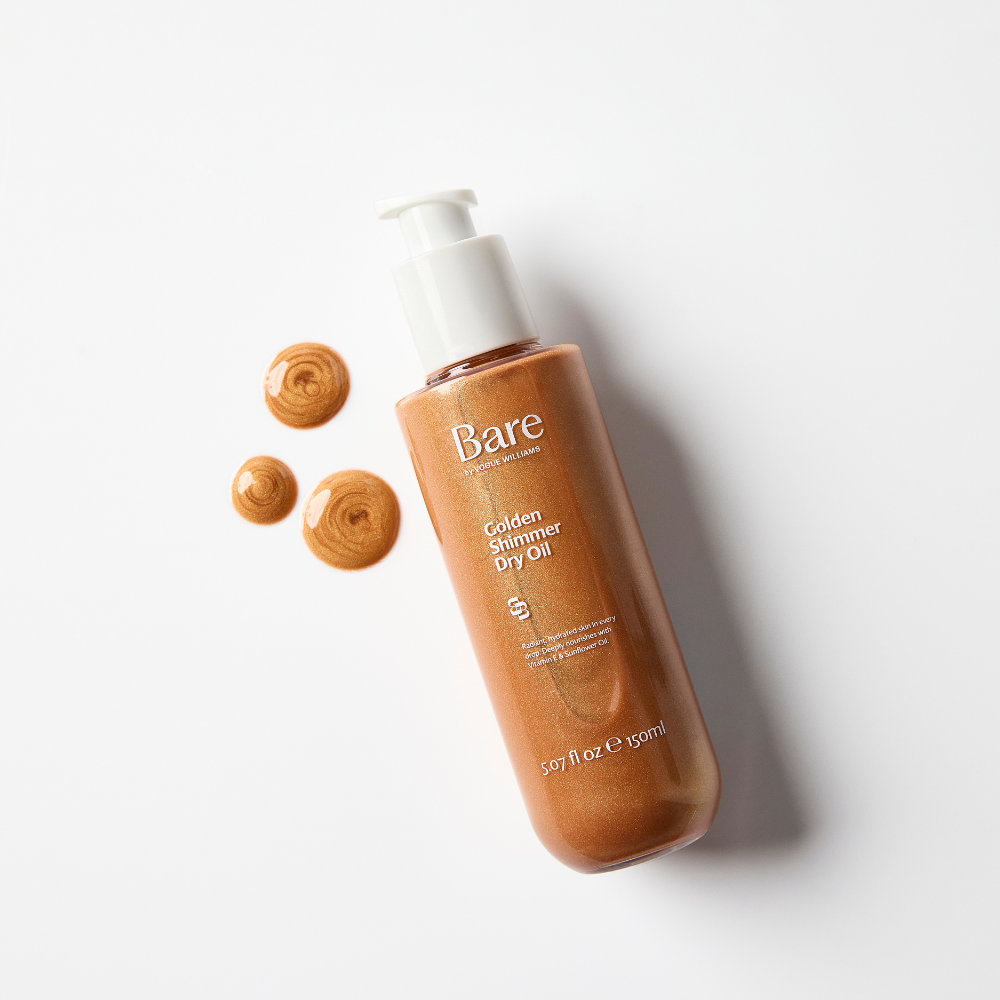 Golden Shimmer Dry Oil