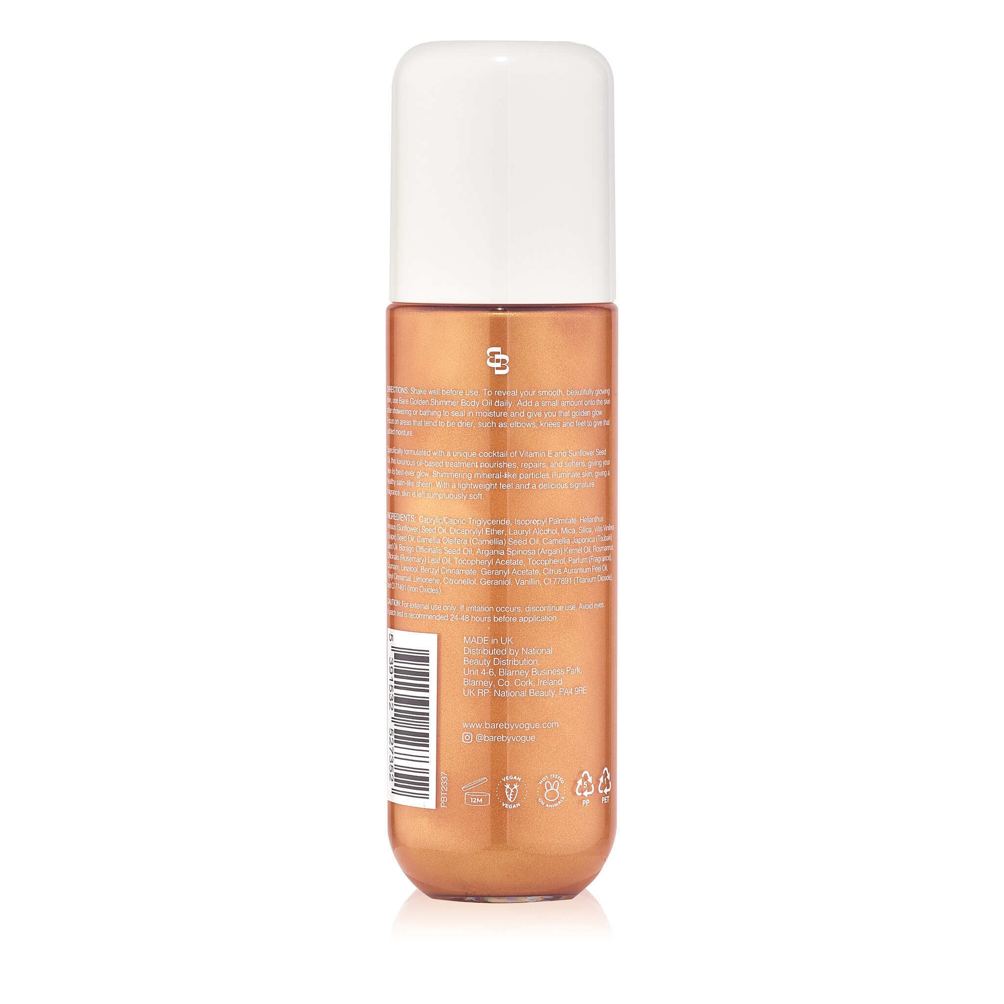Golden Shimmer Dry Oil