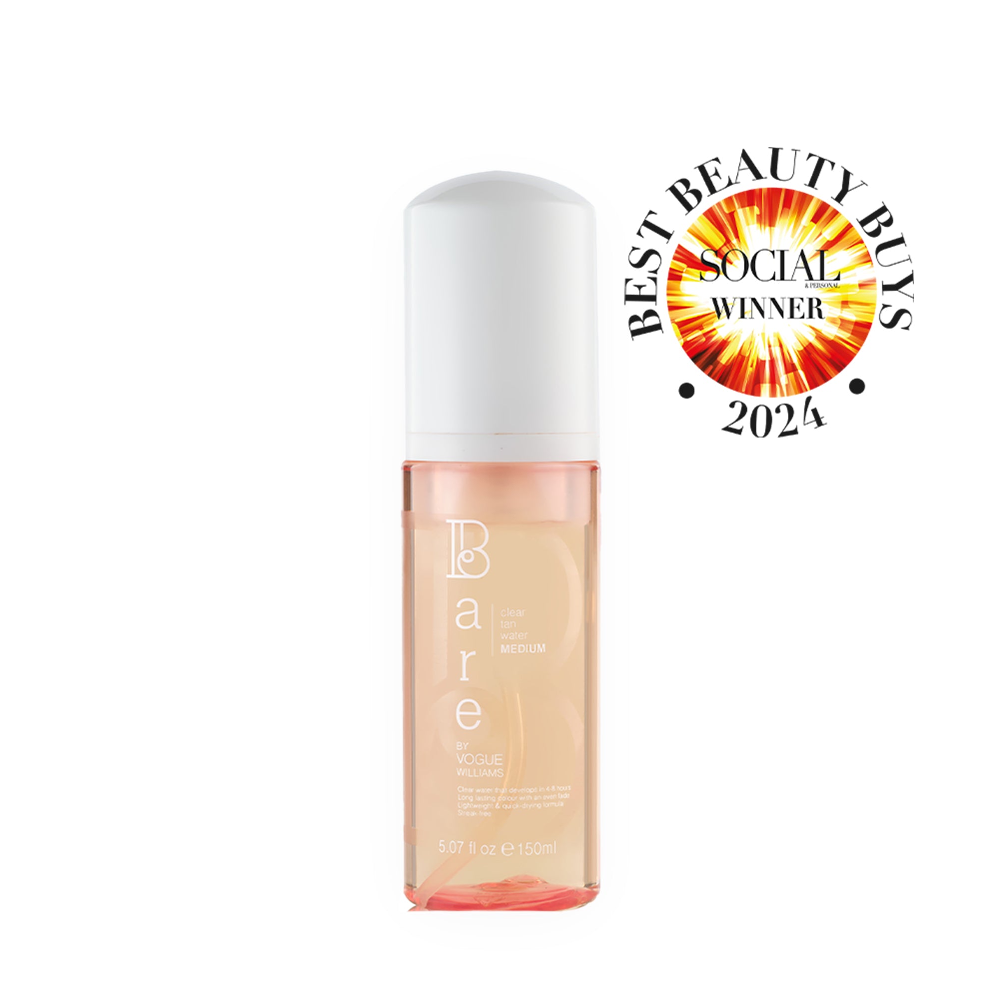 Clear Tan Water - Medium