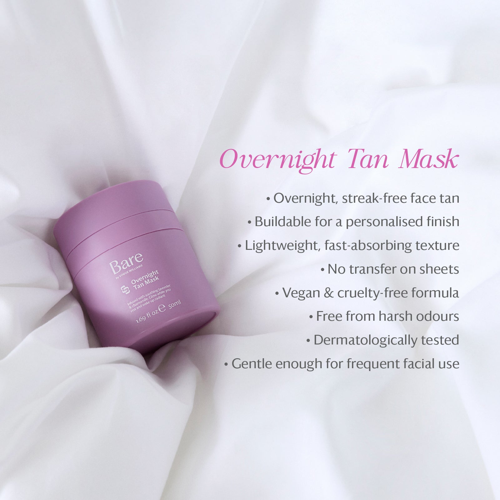 Bare by Vogue Overnight Tan Mask