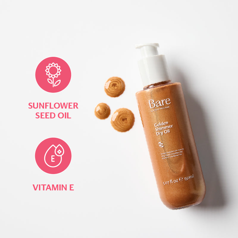Golden Shimmer Dry Oil