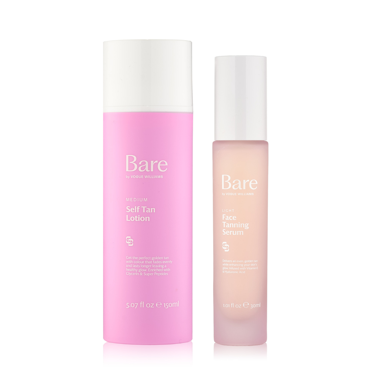 Self Tan Lotion and Face Serum - Medium/Light